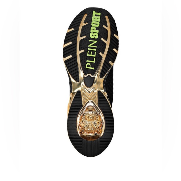 Philipp Plein Sport Thunder Force GenX 01 Black Gold Sneakers - Picture 4 of 12